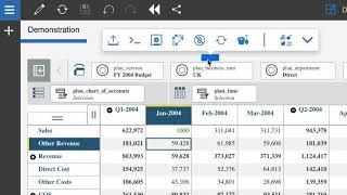 Save, edit, and open views in the Planning Analytics Workspace Content Store