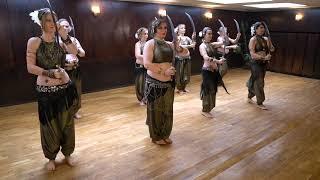 Tribal dance studio Samai | Sword performance | 2021