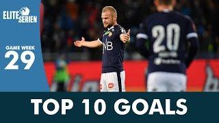 TOP 10 GOALS ● Game week 29 ● Eliteserien