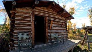 Abandoned Wyoming Homestead #6 - Incredible Old Log Cabin Next To Creek