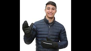 TrailHeads Men’s Convertible Zip Mitts - Running Mittens