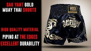 CELANA MUAY THAI HOOK FIGHT GEAR SAK YANT, HOOK MUAY THAI SHORTS