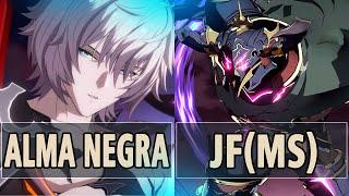 GBVSR:[TIER] Alma Negra (Lucilius) Vs JF(MS) (Vaseraga)| High Level Gameplay.