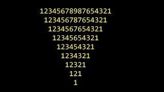 Reverse Number Pyramid Pattern JavaClassmate