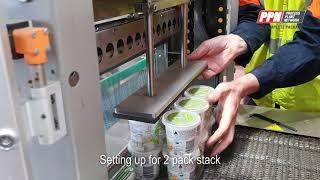 L.P. Packaging Fully Automatic Bundle Wrapper and Shrink Tunnel SFE 600 [21221]