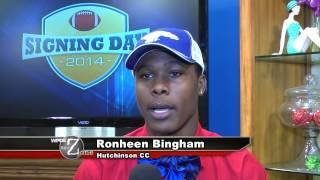 RONHEEN BINGHAM SIGNS WITH HUTCHINSON CC