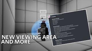 NEW VIEWING ROOM ROBLOX SHCA UPDATE