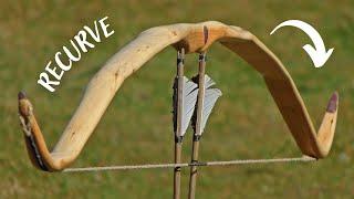 Building a Yew Recurve Bow in Silence