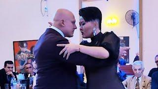 Dana Son y Dmitrii Liferov. Me voy a Baraja (Donato) Milonga en Lo de Balmaceda 15ago24 (1/4)