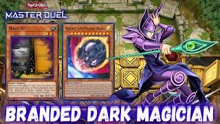 New Anti-Meta Branded Dark Magician Deck Diamond Rank Master Duel | YGO