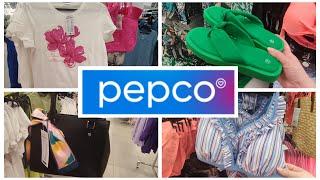 PEPCO ️ ELEGANCKA TOREBKA  ZIELONE JAPONKI I RÓŻOWA TUNIKA  PRZEGLĄD PÓŁEK 