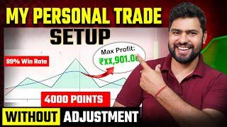 WIDE RANGE TRADE SETUP | 4000 POINT PROFITABLE RANGE | NO ADJUSTMENT REQUIRED