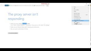 Win10 IE11 Local Proxy Connection Problem Fixed