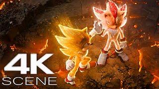 Super Saiyan Sonic vs Ultra Instinct Shadow (2025) Final Fight | Sonic The Hedgehog 3 Scene HDR-X 4K