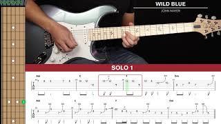 Wild Blue Guitar Cover John Mayer |Tabs + Chords|