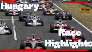 F1 2007 Hungarian Grand Prix Extended Highlights (Round 11)