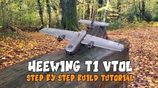 ️ Heewing T1 VTOL - Complete Step By Step Build And Programming Tutorial