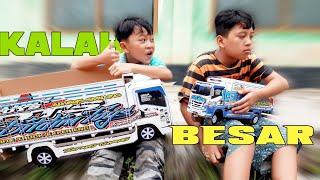 truk adit kalah besar sama punya dimas, dan nantangin by one truk oleng ditdim vs all ne wahyu abadi