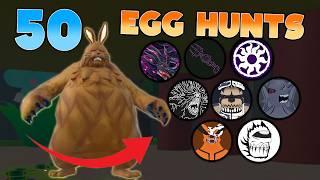 HERE'S WHAT I GOT WITH 50 EGG HUNTS! | The Hunt Event | Shindo Life