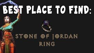 Best Place to Find Stone of Jordan Ring in Diablo 2 / Resurrected D2R