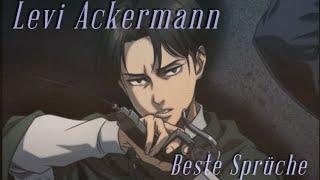 Levi Ackermann - Beste Sprüche (Deutsch) #anime #attackontitan #leviackerman