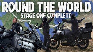 Our Round-The-World Motorcycle Adventure - Stage ONE Complete On The R1300 GSA!!!! [S1 EP20]