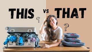 Compression Packing Cubes VS. No Packing Cubes | Side By Side Comparison