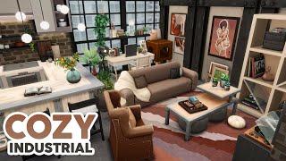 Cozy Industrial Apartment // The Sims 4 Speed Build: Apartment Renovation