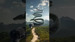 Evil Snake | Nature Explore | Travel Relaxing #nature #explore #ai #jungle #travel #shorts