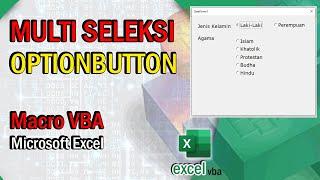 Option Button Multiple Selection macro vba excel