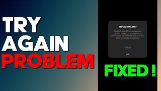 How to Fix Instagram Try Again Later Problem on Any Android Phone 2022