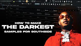 Making The DARKEST Melody For Southside 808 Mafia | Fl Studio Tutorial 2024