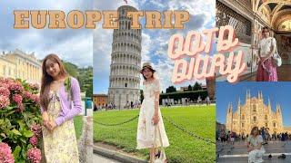 EUROPE TRIP OOTD DIARY