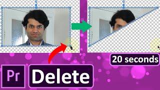 How to delete mask points in Premiere Pro