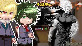 ~CLASS 1A REACT TO SATURO GOJO (JUJUTSU KAISEN)MHA//JJk Boku no hero react