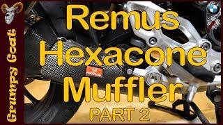 Installation of a Remus Hexacone Slip-on Heat Shield - Part 2