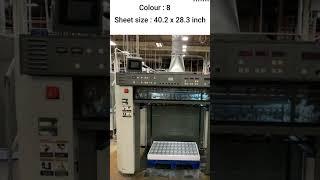 Used Komori - LS 640 CX #CoaterMachine on SALE @machinedalal