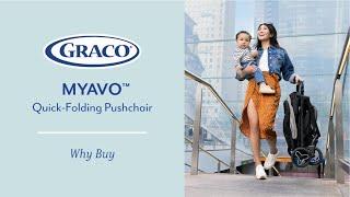 The all new Myavo lightweight pushchair