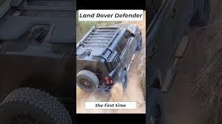 Land Rover Defender vs Jeep Wrangler PK Offroad | Sand Climbing Contest #offroad #shorts