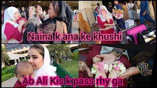 Naina k ana ke Khushi,,Ab Ali kis k pass rhy ga,,daily vlog