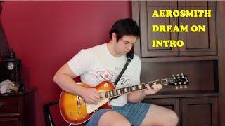 Dream On Intro Guitar Lesson - Aerosmith