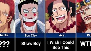 Everyone's Reaction When Luffy Become the Pirate King