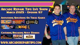 Arcade Repair Tips - Live Show Episode 97 - Missing Some of the Dragon Body