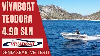 Viyaboat Teodora 4.90 SLN Tekne İncelemesi - Deniz seyri ve sürüş aşamaları