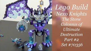 LEGO Build - Nexo Knights The Stone Colossus Of Ultimate Destruction Set #70356 Part 2