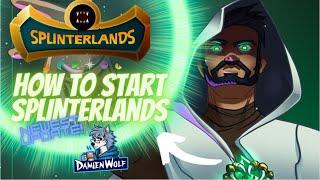How to start Splinterlands 2022! Play AND Earn! TCG Blockchain! [English Version]