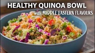 Middle Eastern-Inspired QUINOA RECIPE | Healthy Vegetarian & Vegan Meals