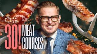 30 MEAT Courses for €450 at WALES' BEST Restaurant