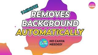 How to Make Transparent Background - Remove Image Background AUTOMATICALLY - without CANVA but..