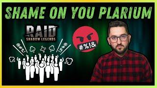  I AM COMPLETELY AND UTTERLY DISGUSTED!  A Slap In The Face To The Players | RAID SHADOW LEGENDS